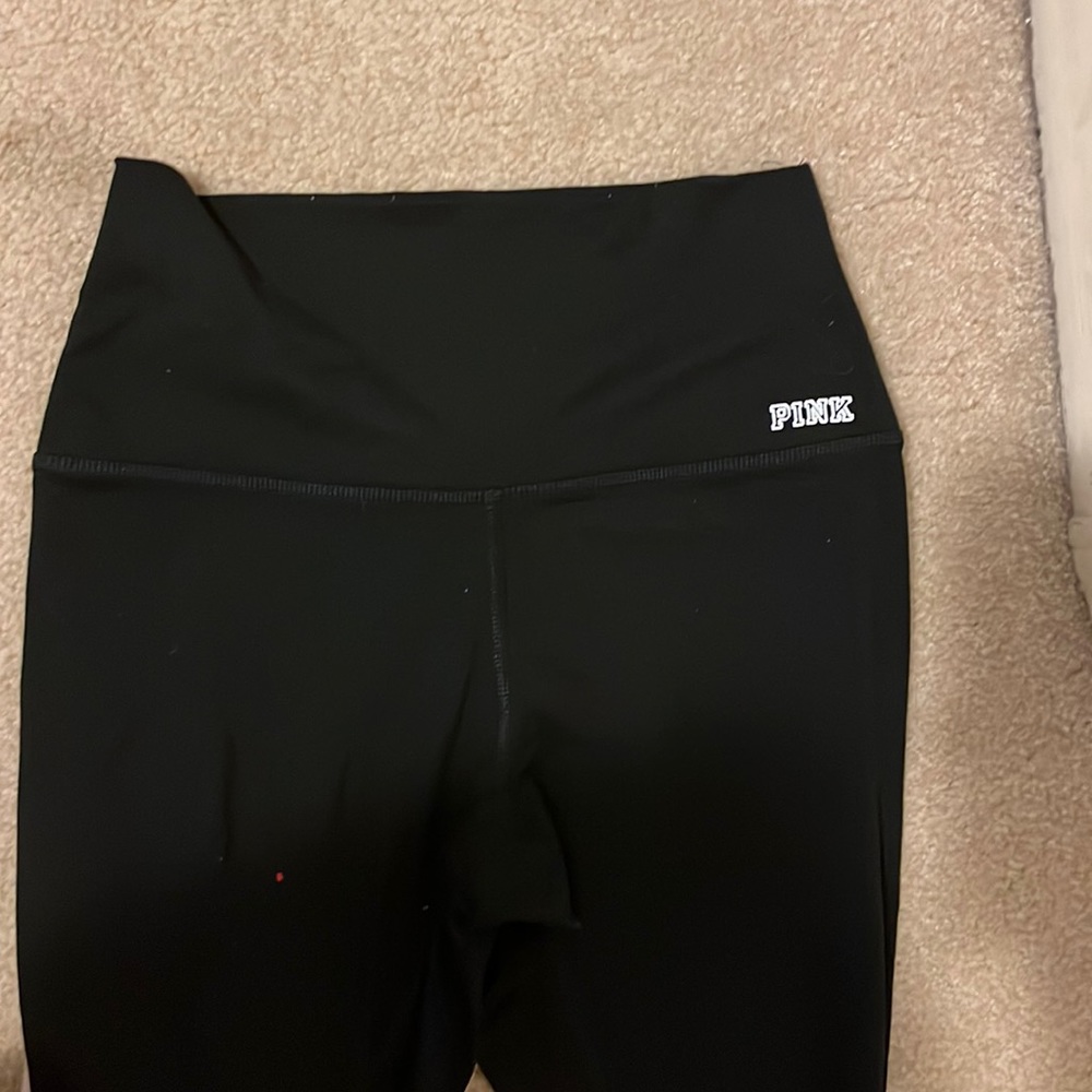 Victoria’s Secret pink black leggings